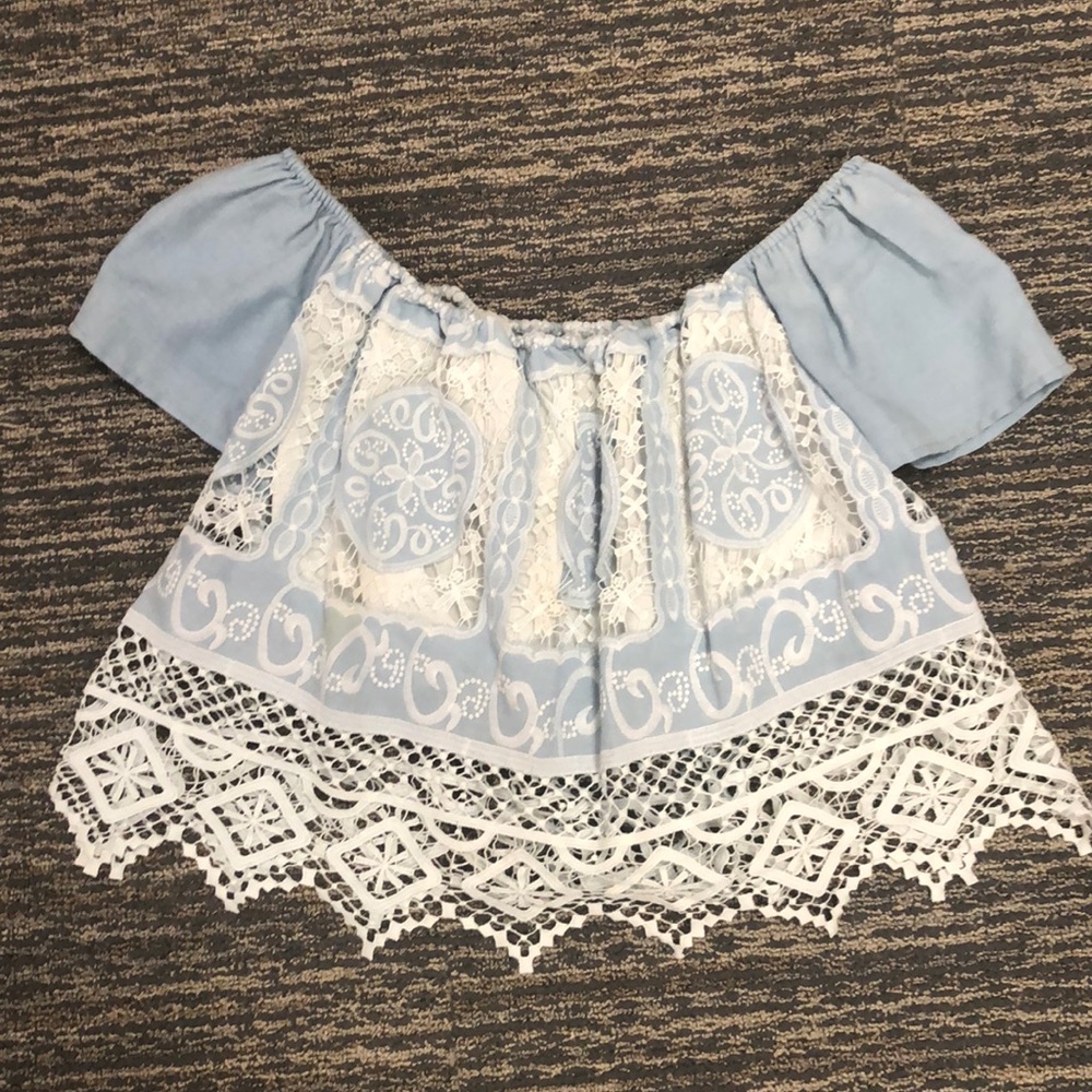 Off the shoulder top